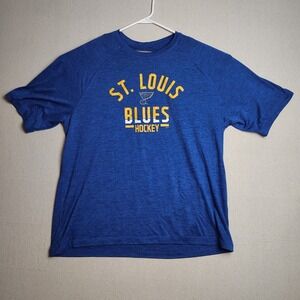 Fanatics St. Louis Blues Hockey T-Shirt NHL‎ Graphic Tee XXL Short Sleeve F